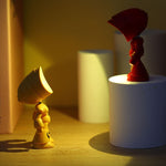 9622 LED Mini Faltbare Cartoon Polizist Nachtlicht Desktop Magnetische Schreibtischlampe, 9622 (Grün), 9622 (Blau), 9622 (Weiß), 9622 (Rot), 9622 (Schwarz), 9622 (Gelb)