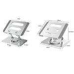 Multifunktionaler Desktop faltbarer drehbarer Laptop-Kühlhalter, Spezifikation:, SP-086 (Silber), SP-086 (Grau), SP-88 (Silber), SP-88 (Grau)