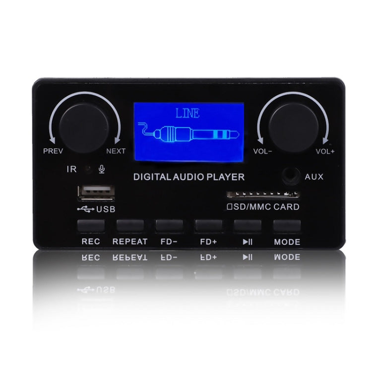 D008BT Lautsprecher Hauptplatine LCD Bluetooth Decoder Board U-Disk Wiedergabe Verstärkerplatine, D008BT