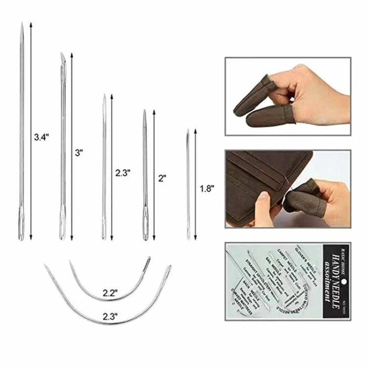 Handmade Leather DIY Tool Set Sewing Craft Tool Set, ER103 28 In 1