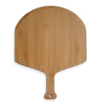 Bambus Pizza Paddel Käse Steak Backen Servierbrett Schneidebrett, 38,5x29,5x1cm