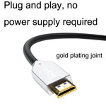 Version 2.0 HDMI Glasfaserleitung 4K Ultra HD Monitor-Verbindungskabel, Länge:, 10m, 15m, 20m, 25m, 30m, 35m, 40m, 50m, 60m mit Welle, 70m mit Welle, 80m mit Welle, 90m mit Welle, 100m mit Welle, 150m mit Welle, 200m mit Welle