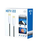 Version 2.0 HDMI Glasfaserleitung 4K Ultra HD Monitor-Verbindungskabel, Länge:, 10m, 15m, 20m, 25m, 30m, 35m, 40m, 50m, 60m mit Welle, 70m mit Welle, 80m mit Welle, 90m mit Welle, 100m mit Welle, 150m mit Welle, 200m mit Welle