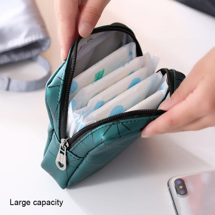 XH8214 Tragbare Aufbewahrungstasche für Damenbinden, große Kapazität, wasserdichte Münztasche, XH8214 Kirschrosa, XH8214 Aprikose, XH8214 Pflanzengrün, XH8214 Schwarz, XH8214 Fluoreszierend, XH8214 Himmelblau