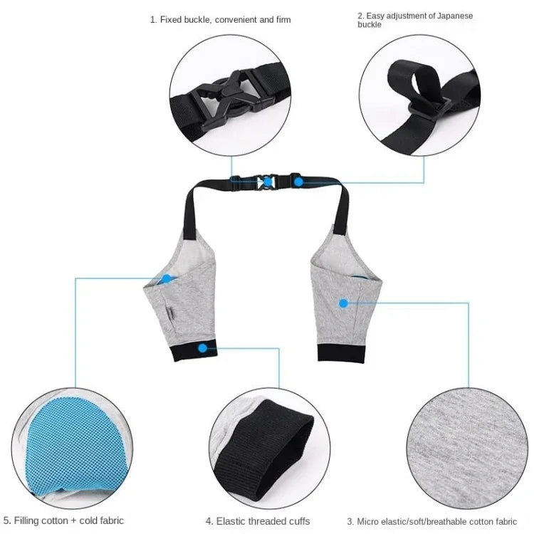 Atmungsaktive Knieschoner für Hunde, Ellbogenbandage, Vorderbeinbandage, Größen: S, M, L, XL, XXL
