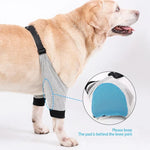 Atmungsaktive Knieschoner für Hunde, Ellbogenbandage, Vorderbeinbandage, Größen: S, M, L, XL, XXL
