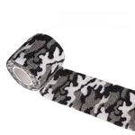 4.5m X 5cm Self-Adhesive Non-Woven Outdoor Camouflage Tape Bandage