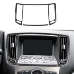 For Infiniti G35/G37/G25/Q60 2pcs/ Set Universal Central Air Outlet Sticker For Left And Right Drive