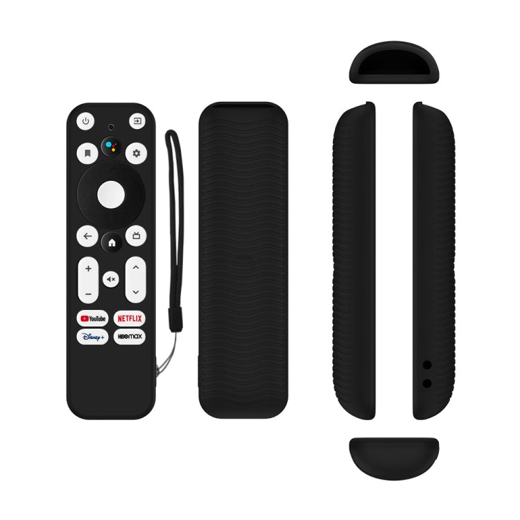 Y55 Für ONN Android TV 4K UHD Streaming-Gerät Anti-Fall Silikon-Fernbedienungshülle