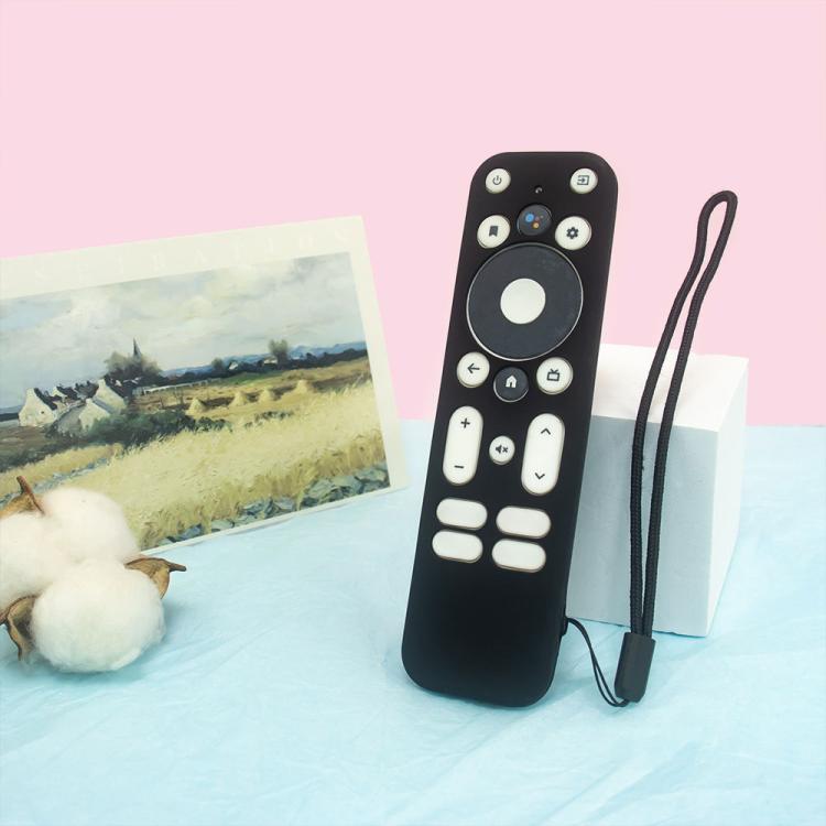 Y55 Für ONN Android TV 4K UHD Streaming-Gerät Anti-Fall Silikon-Fernbedienungshülle