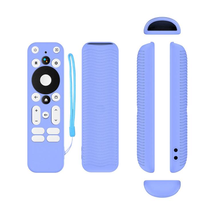 Y55 Für ONN Android TV 4K UHD Streaming-Gerät Anti-Fall Silikon-Fernbedienungshülle