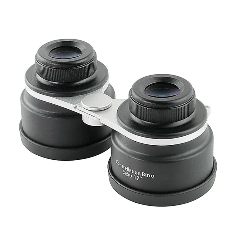2X/3X Fernglas für Sternenbeobachtung HD Volloptische Linsen Tragbares Teleskop, 2x40, 3x50