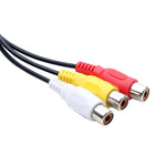 USB zu 3 RCA Bus 1 Stecker 3 Buchsen AV Audiokabel, 25cm, 1,5m