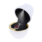 017257 Rose Shape LED Spotlight Ring Necklace Storage Box without Jewelry, Spec:, 017257 Pendant(Pink), 017257 Pendant(Green), 017257 Ring(Red), 017257 Ring(Royal Blue), 017257 Ring(White), 017257 Ring(Pink), 017257 Ring(Green), 017257 Pendant(Red)    ...
