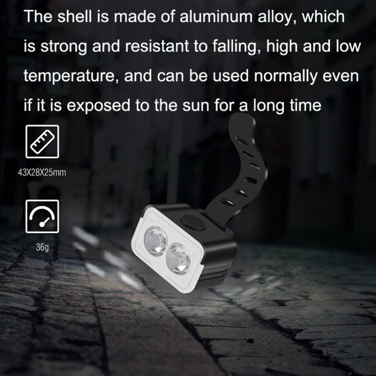 Fahrradlicht USB Aufladung Outdoor LED Fahrlicht Set, Stil:, Vorderlicht, Rücklicht, Vorderlicht+Rücklicht