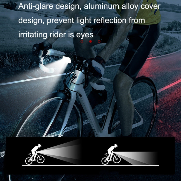 Fahrradlicht USB Aufladung Outdoor LED Fahrlicht Set, Stil:, Vorderlicht, Rücklicht, Vorderlicht+Rücklicht