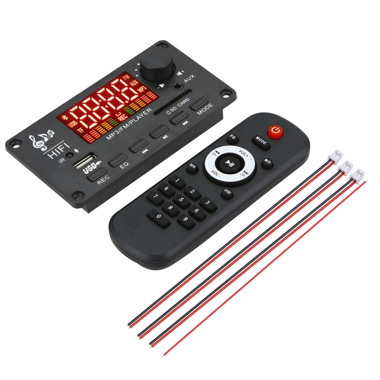 JX-Y04 12V 50W Farbbildschirm Bluetooth Decoderplatine, unterstützt FM / Anruf / Aufnahme, JX-Y04 Weiß, JX-Y04 Schwarz, JX-Y04 Schwarz-Weiß