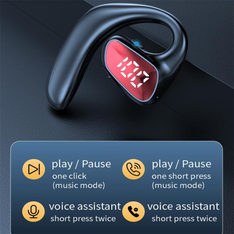 M-K8 Bluetooth Headset Ohrhängend Business Modell Luftleitung Ohrhörer, M-K8 Schwarz, M-K8 Rot, M-K8 Blau, M-K8 Grün