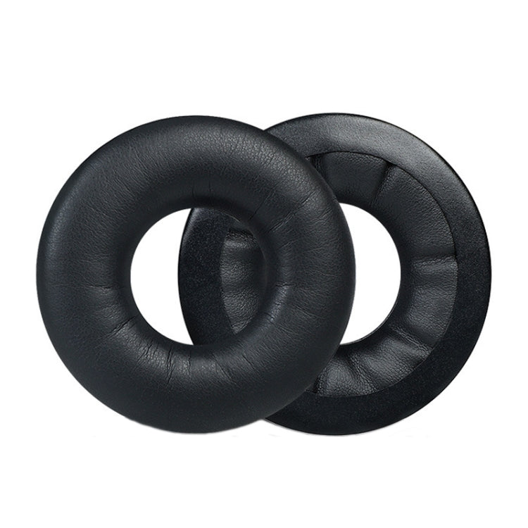 1 Paar Kopfhörer Schwammbedeckung für Sennheiser HD25-1II/25/25SP/25SP-II, Schwarz, Rot, Gelb, Blau, Weiß, Schwarz Gerunzelt