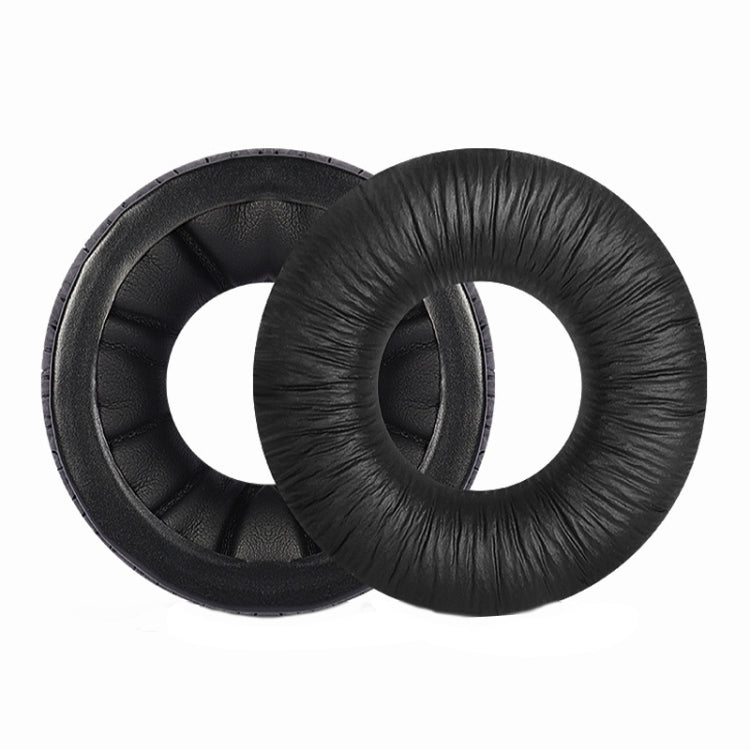 1 Paar Kopfhörer Schwammbedeckung für Sennheiser HD25-1II/25/25SP/25SP-II, Schwarz, Rot, Gelb, Blau, Weiß, Schwarz Gerunzelt