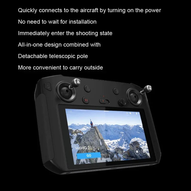 Gebrauchte Fernbedienung mit Bildschirm, für DJI Mavic 2 Pro / Zoom / Air 2 / Air 2S / Mini 2, DJI Mavic 2 Pro