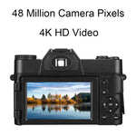 R10 4K HD 48MP Retro Faltbarer Bildschirm Digitalkamera, R10 Einfache Version