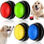 Haustier Kommunikationsknopf Hund Vocal Box Aufnahme Vocalizer, Stil: Aufnahme-Modell, Rosenrot, Pink, Gelb, Seeblau, Weiß, Dunkelblau, Hellblau, Grün, Lila, Rot, Orange