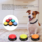 Haustier Kommunikationsknopf Hund Vocal Box Aufnahme Vocalizer, Stil: Aufnahme-Modell, Rosenrot, Pink, Gelb, Seeblau, Weiß, Dunkelblau, Hellblau, Grün, Lila, Rot, Orange