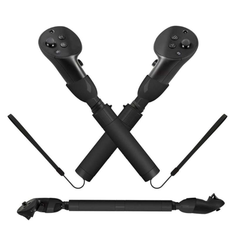 Für Meta Quest Pro VR-Brille Golfspiel Lichtmastgriff Verlängerungsstange, Für Meta Quest Pro Schwarz