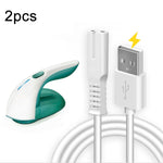2 Stück USB-Ladekabel für Philips CONFU SUPOR Fusselrasierer, 2 Stück für Philips Fusselrasierer