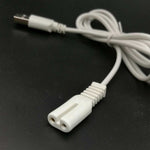 2 Stück USB-Ladekabel für Philips CONFU SUPOR Fusselrasierer, 2 Stück für Philips Fusselrasierer