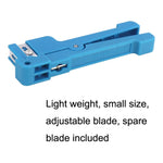 Horizontaler Lockerer Gehäuse-Abzieher Bündel Schälegerät, Horizontal Blau