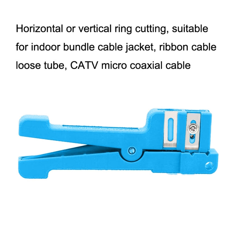 Horizontaler Lockerer Gehäuse-Abzieher Bündel Schälegerät, Horizontal Blau