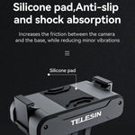 Für DJI OSMO Action 3 TELESIN Magnetischer Zwei-Klauen-Adapter Action-Kamera-Zubehör, Magnetischer Zwei-Klauen-Adapter