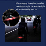 SF31 Fahrrad Intelligente Bremsrücklicht USB Warnlicht Nachtfahrt Mountainbike LED Rücklichter, SF31 Neue Fernbedienung