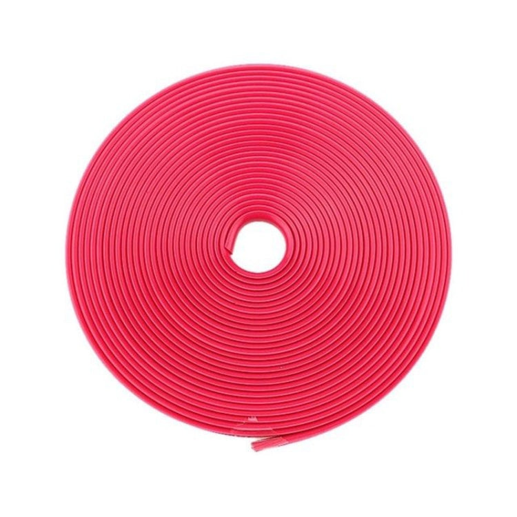 Car Wheel General TPE Protection Ring Bumper Wheel Decoration Modification Supplies, Black, Yellow, White, Orange, Gray, Red, Green, Blue, Pink, Purple