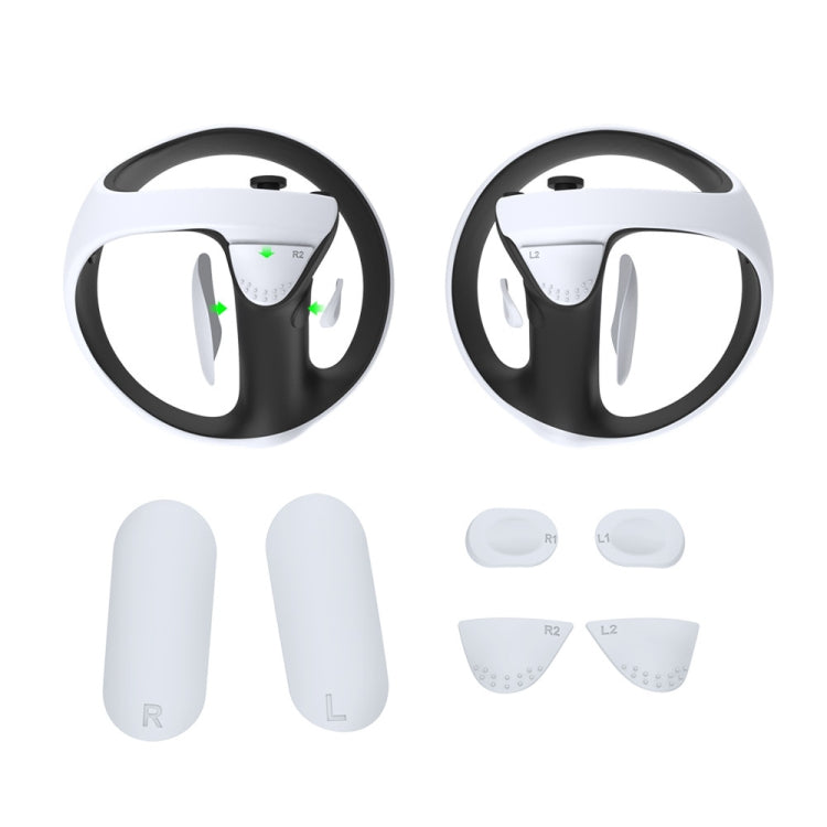 Für PS5 VR2 DOBE Anti-Rutsch-Silikon-Pad-Kit Griff-Tasten-Schutz, TP5-2512