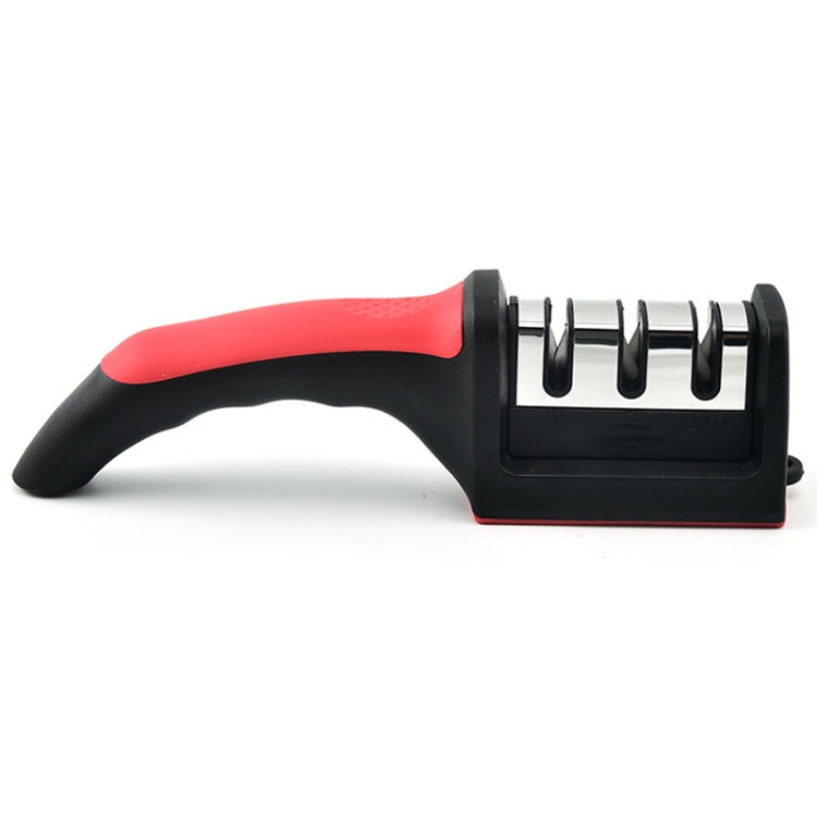 LsCook Kitchen Multifunctional Hangable Multi-segment Handheld Knife Sharpener, Specification: 3 Stage, 3 Stage, 4 Stage