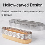 BN1006 Edelstahl Mousse-Ring verdickt perforierte Kuchenform DIY Backwerkzeuge, Liebe (8 cm), Rechteck (11 cm), Rechteck (12 cm), Rechteck (18 cm), Quadrat (7,4 cm), Quadrat (8,4 cm), Quadrat (9,9 cm), Quadrat (12 cm)