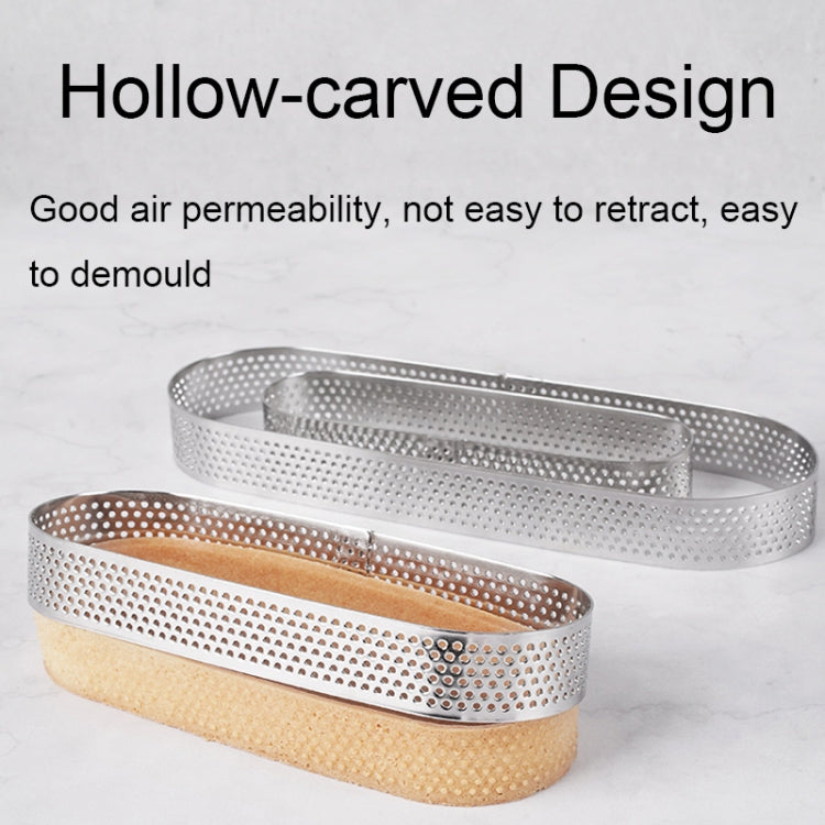 BN1006 Edelstahl Mousse-Ring verdickt perforierte Kuchenform DIY Backwerkzeuge, Liebe (8 cm), Rechteck (11 cm), Rechteck (12 cm), Rechteck (18 cm), Quadrat (7,4 cm), Quadrat (8,4 cm), Quadrat (9,9 cm), Quadrat (12 cm)