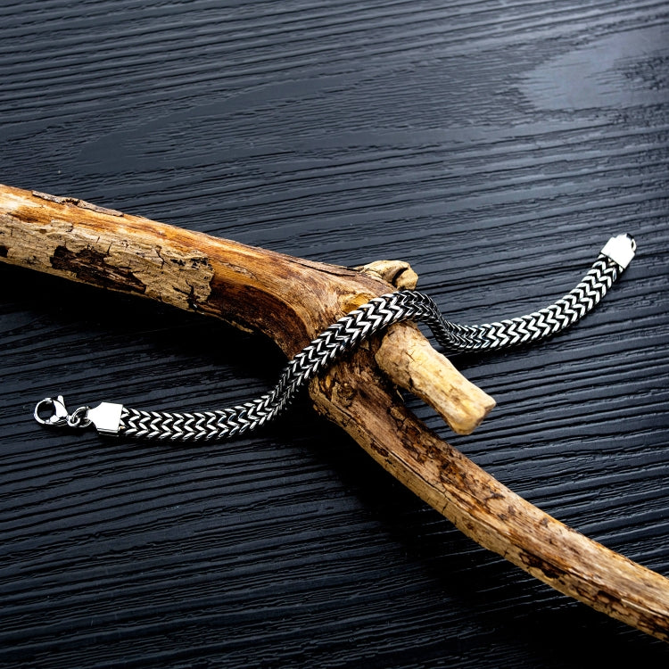 Retro Stil Titanstahl Herren Armband Persönliche Accessoires, 1016