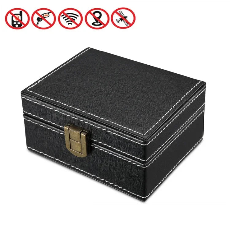 RFID-Schutzbox für Autos mit Abschirmung von Handysignalen, Größe: 11,5 x 9 x 6,2 cm, 17 x 12,3 x 9,5 cm