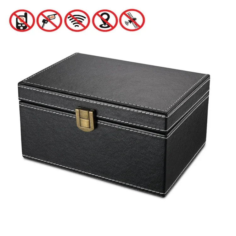 RFID-Schutzbox für Autos mit Abschirmung von Handysignalen, Größe: 11,5 x 9 x 6,2 cm, 17 x 12,3 x 9,5 cm