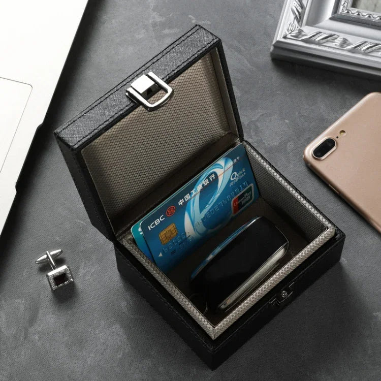 Multifunktionale RFID-Abschirmbox für Mobiltelefone und Autoschlüssel, Größe: 11,5 x 9 x 6 cm, 17 x 12 x 9 cm