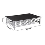 3 Reihen Schubladen Typ Kaffeekapselhalter Organizer Dose Aufbewahrung 60 Stück Milchbällchen