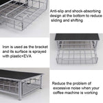 3 Reihen Schubladen Typ Kaffeekapselhalter Organizer Dose Aufbewahrung 60 Stück Milchbällchen