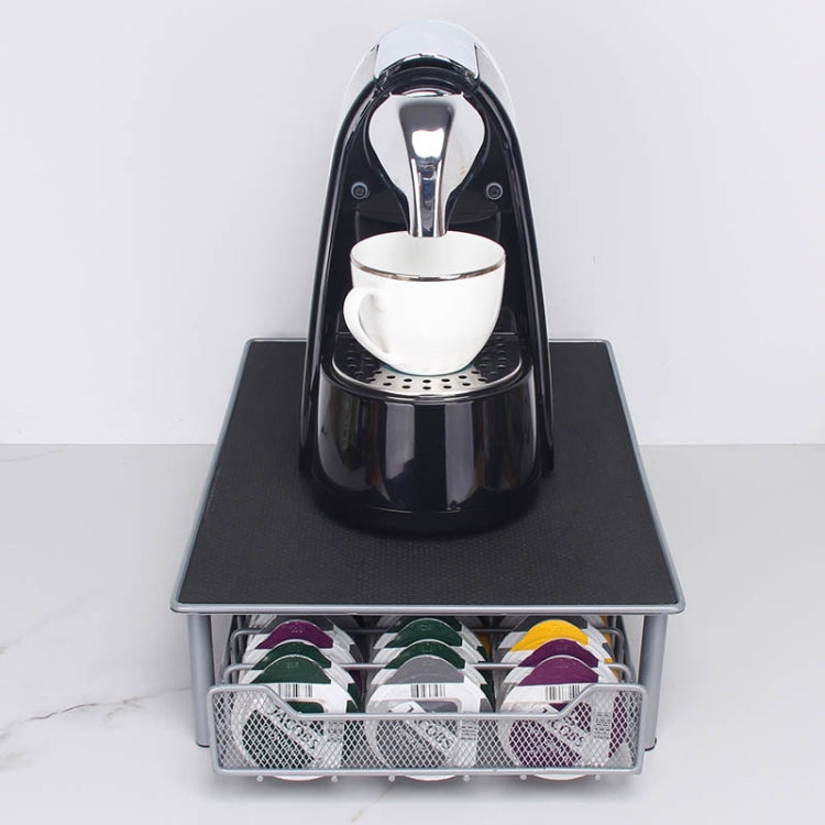 3 Reihen Schubladen Typ Kaffeekapselhalter Organizer Dose Aufbewahrung 60 Stück Milchbällchen