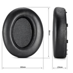 Für Sony WH-XB910N XB910N 2er Set Kopfhörer-Ohrenschützer Schwammüberzug, Für Sony WH-XB910N (Schwarz), Für Sony WH-XB910N (Blau)