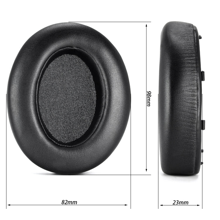 Für Sony WH-XB910N XB910N 2er Set Kopfhörer-Ohrenschützer Schwammüberzug, Für Sony WH-XB910N (Schwarz), Für Sony WH-XB910N (Blau)