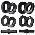 Für Logitech Astro A50 Gen4 Kopfhörer Ersatzteil, Spezifikation:, 2er Set Proteinleder Ohrenschützer, 2er Set Leder+Samt Ohrenschützer, 2er Set Fußball-Netz Ohrenschützer, 2er Set Samt Ohrenschützer, 1 Stück Proteinleder Kopfband, 1 Stück Samt Kopfband